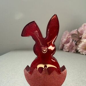 Handmade Resin Easter Bunny
